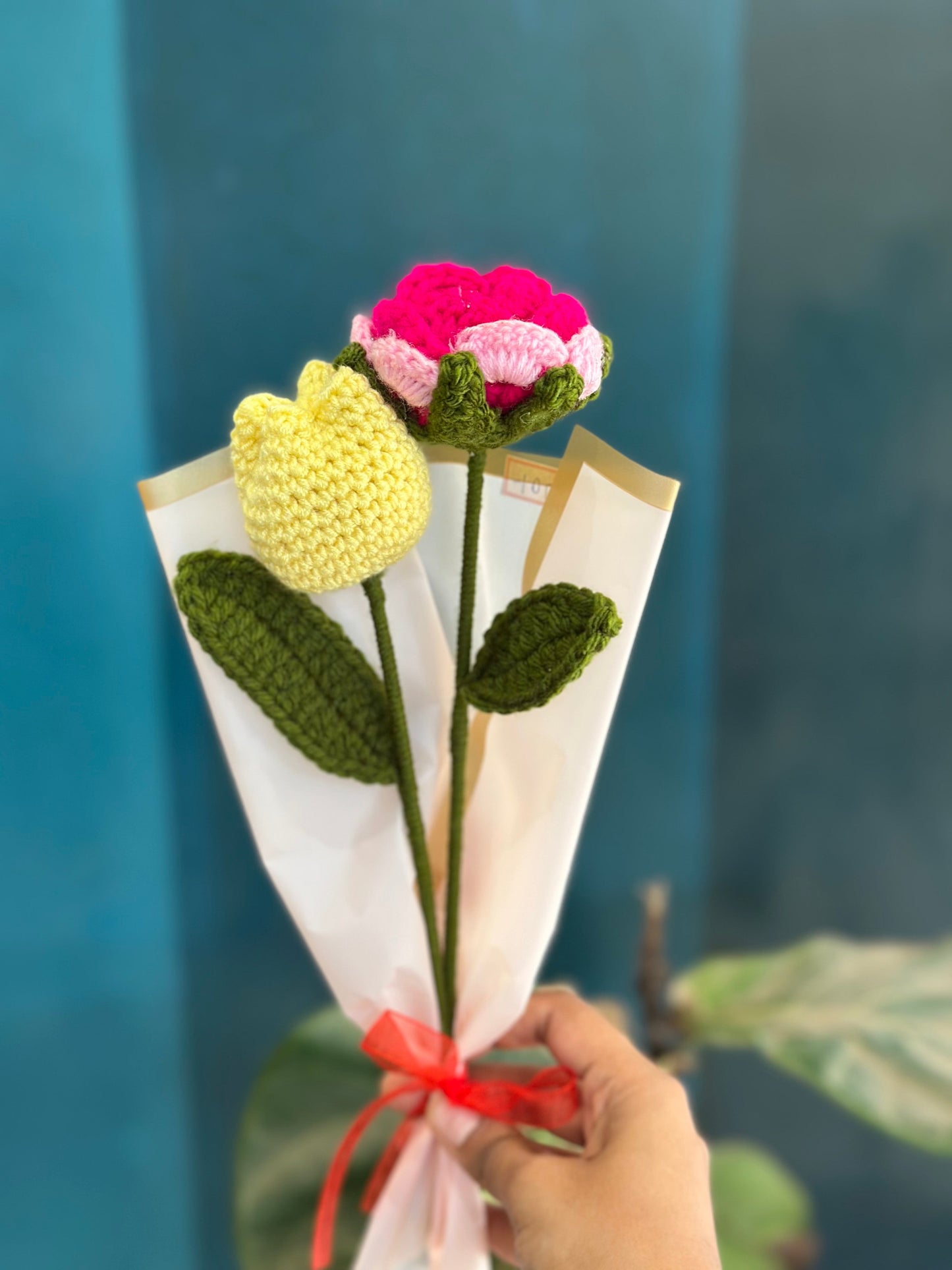 Rose & tulip bouquet