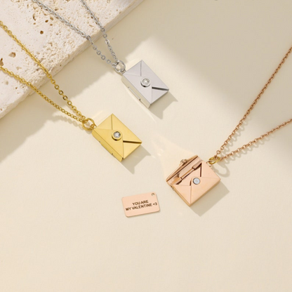 Customized Envelop Neckalce