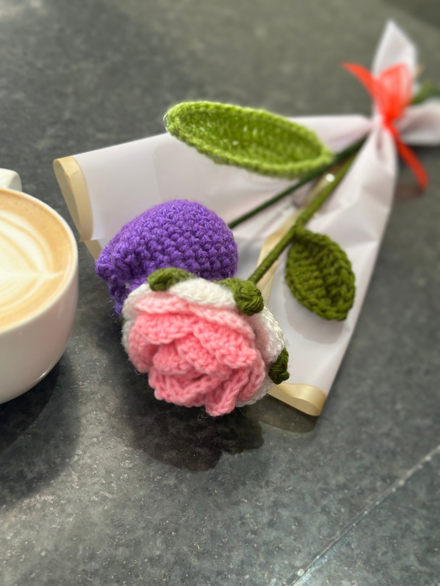 Rose & tulip bouquet