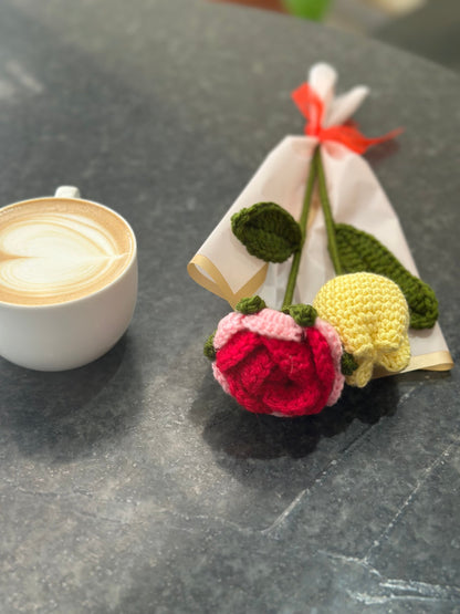 Rose & tulip bouquet