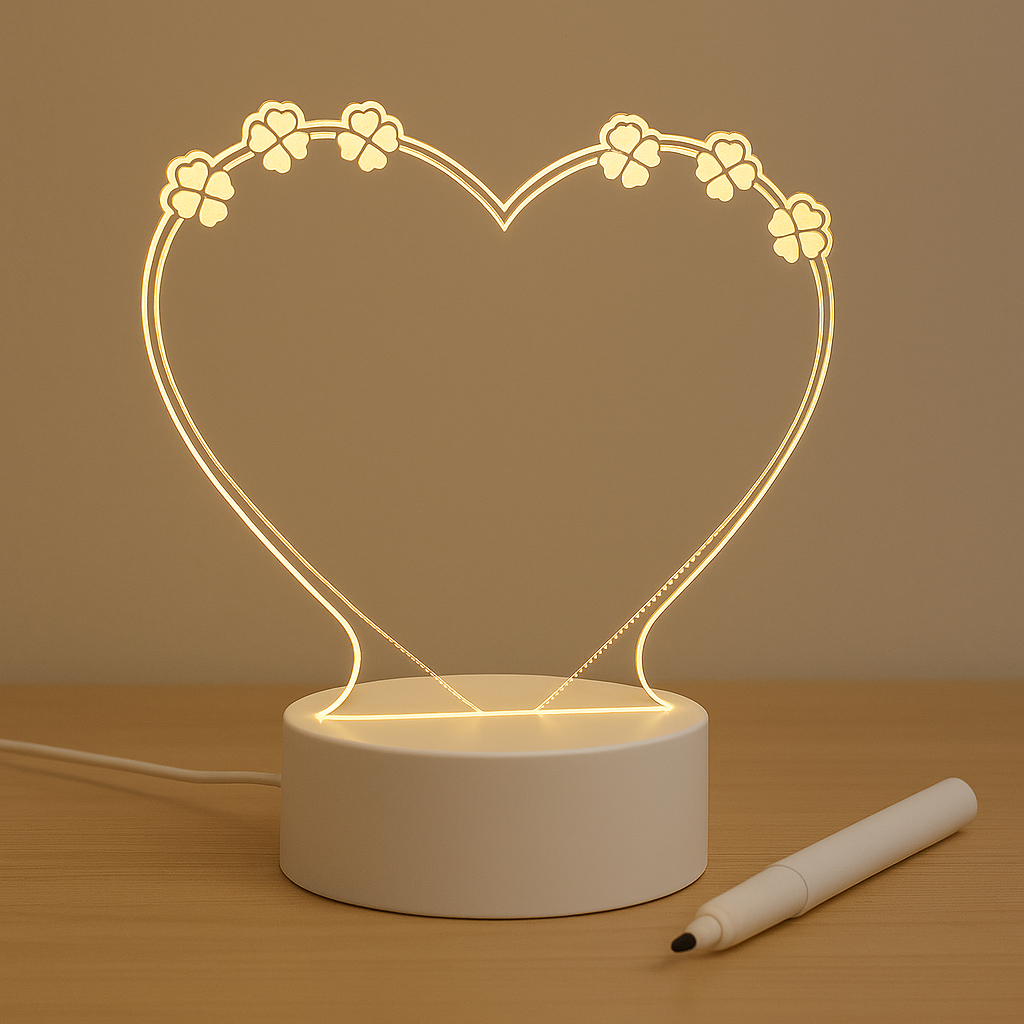 Custom Writing LED Lamp with Marker