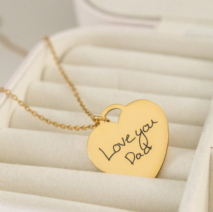 Customized Handwritten Necklace