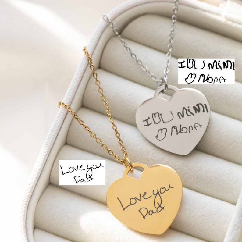 Customized Handwritten Necklace
