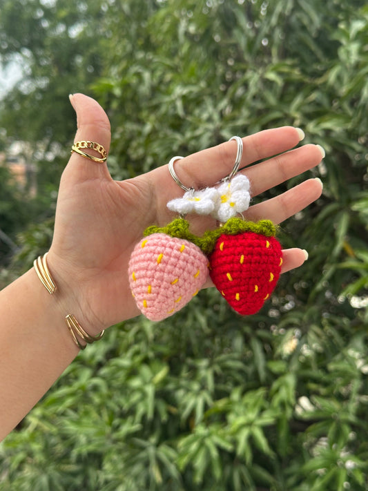Strawberry Keychain