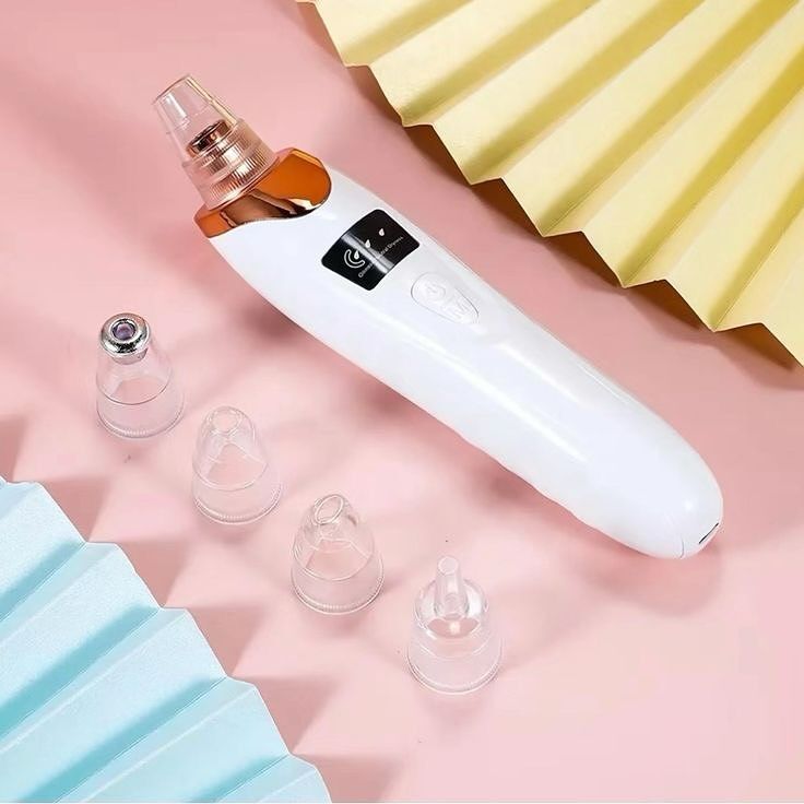 5 in 1 Electric Blackhead Acne Oil Remover Vacuum Suction Face Pore Cleaner Machine