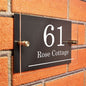 Acrylic Transparent House Name Plate