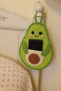Handmade Crochet Avocado Phone Holder: